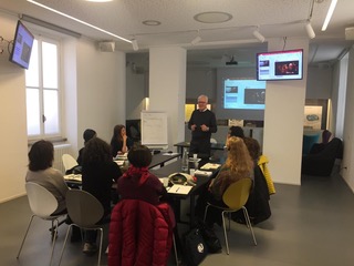 A photo of the workshop held on 9th March 2018 in Milan, CoNTE Commissione nazionale traduttori editoriali – AITI (Italy)